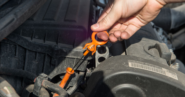 روغن موتور را چک کنید